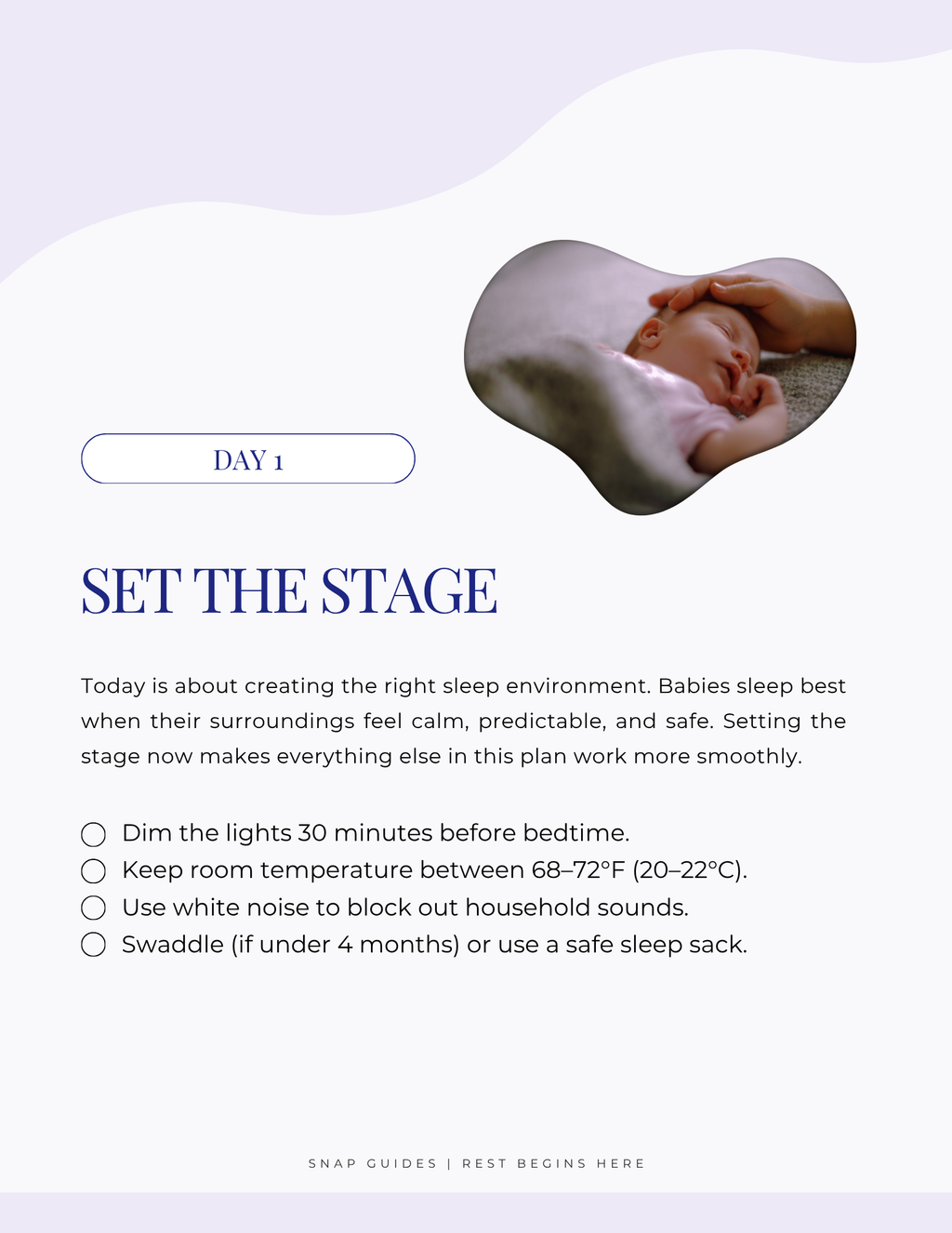 7-Day Baby Sleep Reset | Gentle Routine for Peaceful Nights